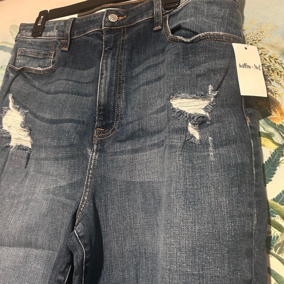 willow & root mom jeans, high waisted; never worn and still has tags. size: 36 - Picture 2 of 4